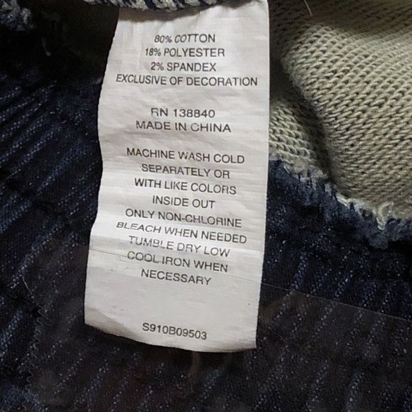 Knit Denim Volley Short - Orchid Wash - XL (14) - Picture 5 of 5